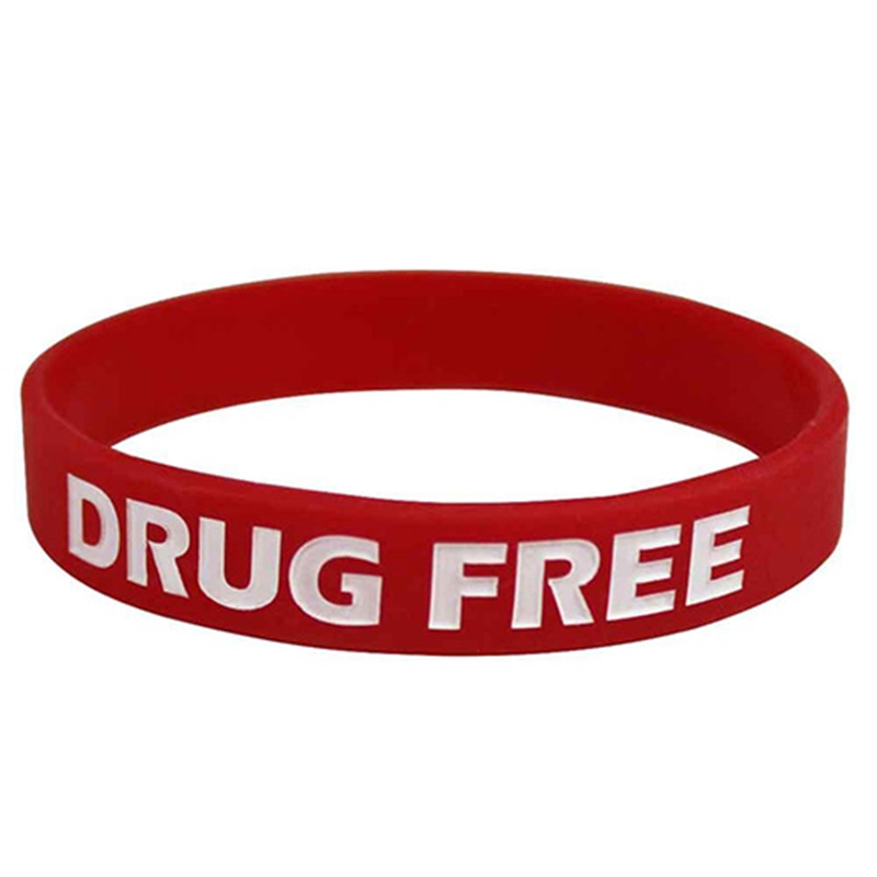 wholesale red silicone wristband suppliers