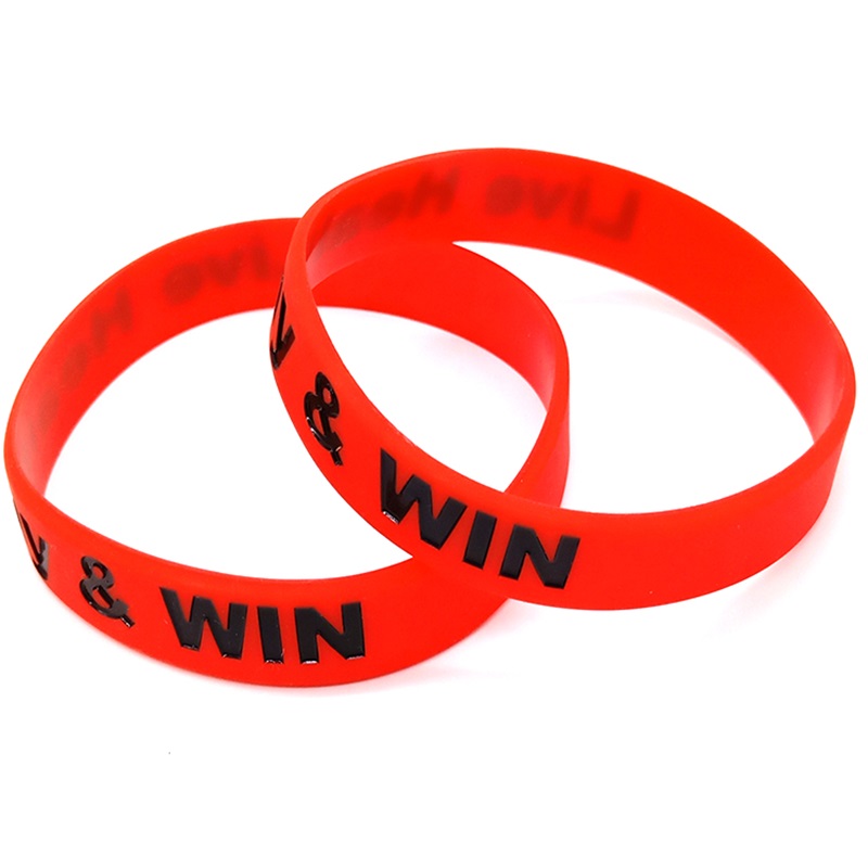 red rubber wristband manufacturer