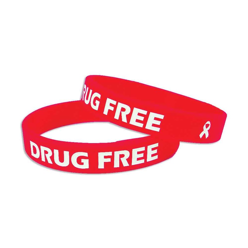 red silicone wristband manufacturer